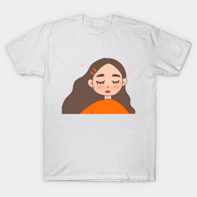 cutie girl T-Shirt by hayouta shop